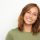 portrait of a young happy woman smiling on white background portrait of a young happy woman smiling on white background
